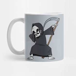 Funny Dabbing Grim Reaper Mug